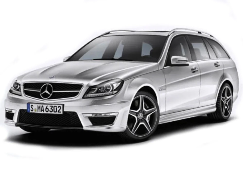 Mercedes C Class T-Modell S204 kombi 04.2013-12.2014 push button front wiper arm 2013–2014