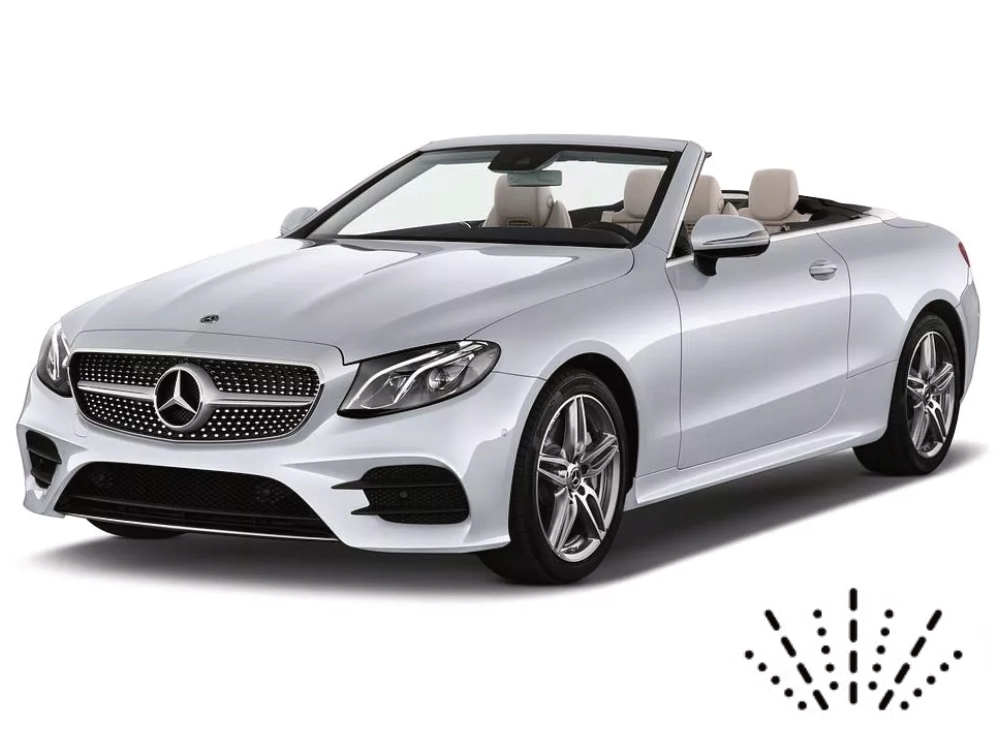 Mercedes E Class A238 cabrio with built-in washer 2017–2023