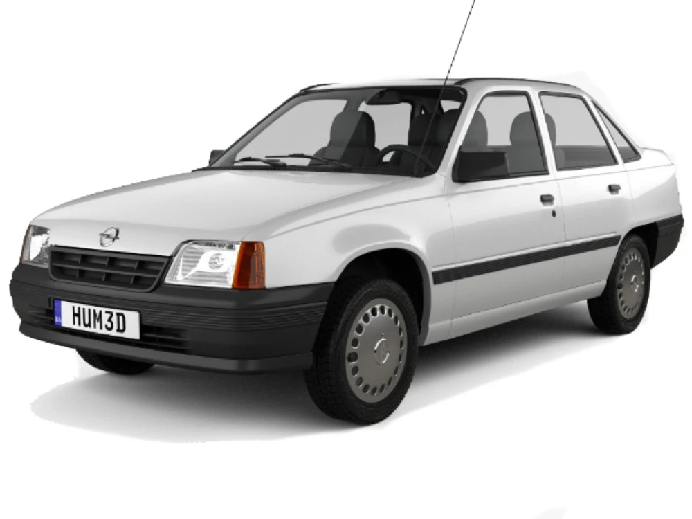 Opel Kadett E wiper blades 1984–1994 sedan