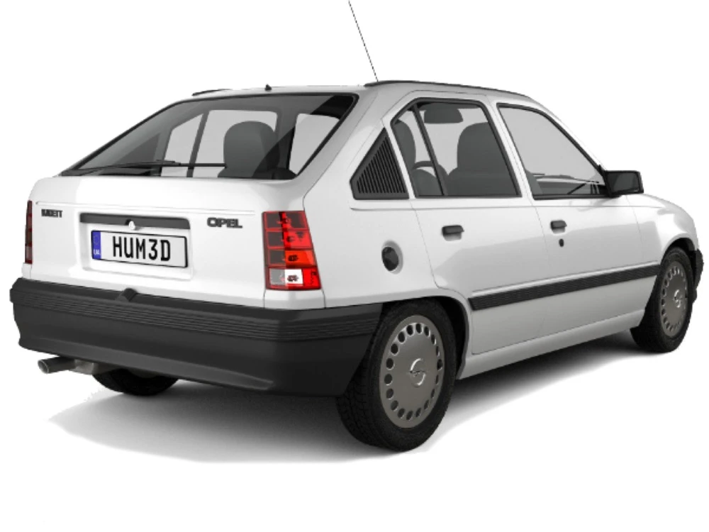 Opel Kadett E wiper blades 1984–1994 hatchback