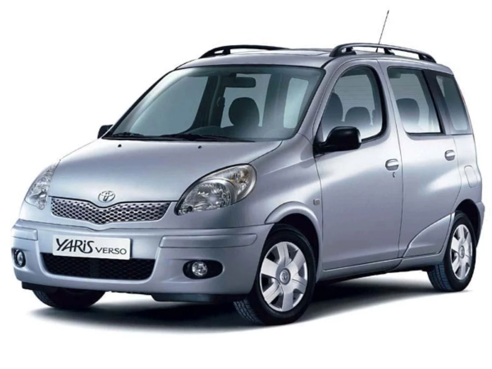 Toyota Yaris Verso wiper blades 1999–2002 P2 MPV