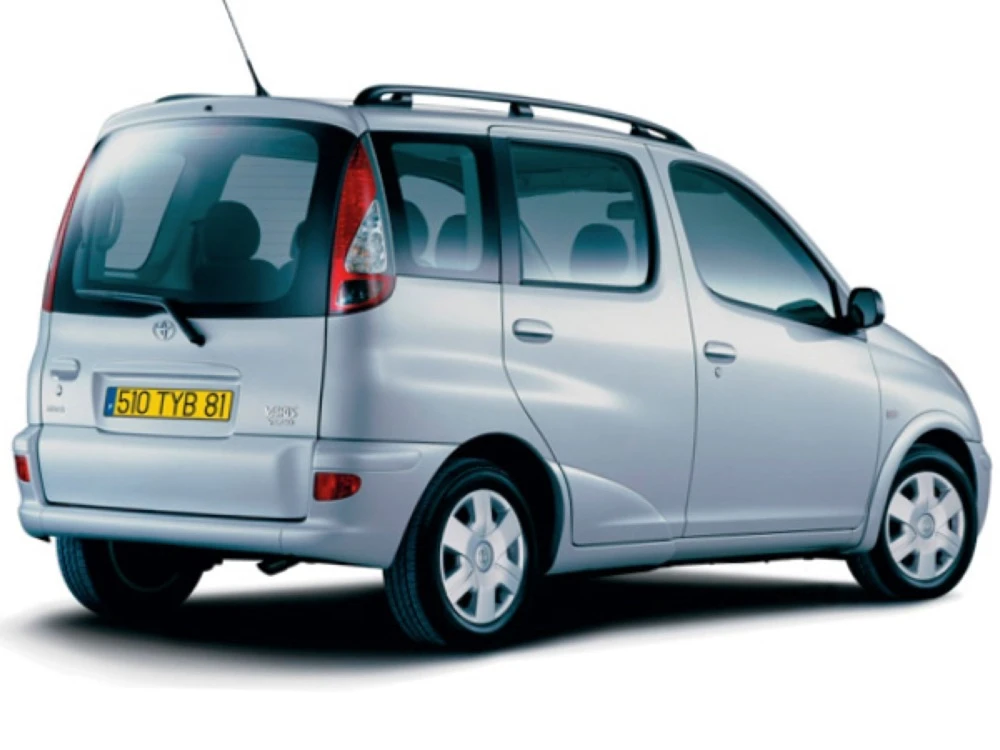 Toyota Yaris Verso wiper blades 2002–2005 P2 MPV