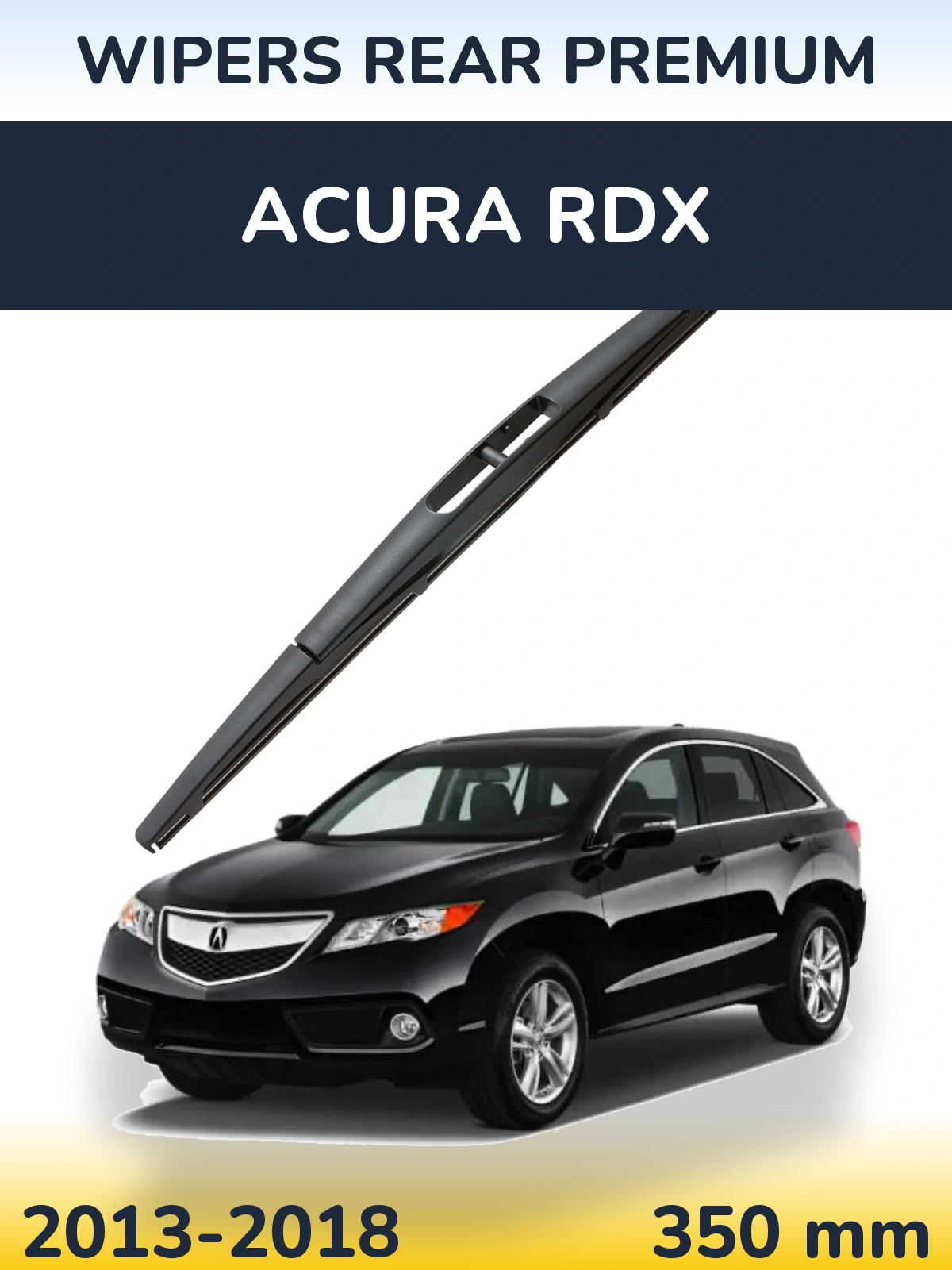 Задня щітка WIPERS REAR PREMIUM 350 мм для Acura RDX 2013-2018