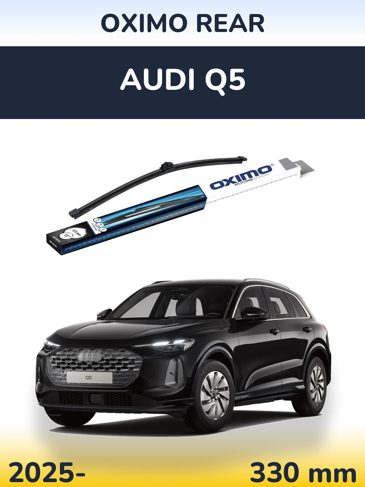 Rear wiper blade Oximo Rear 325 mm for Audi Q5 2025-2026