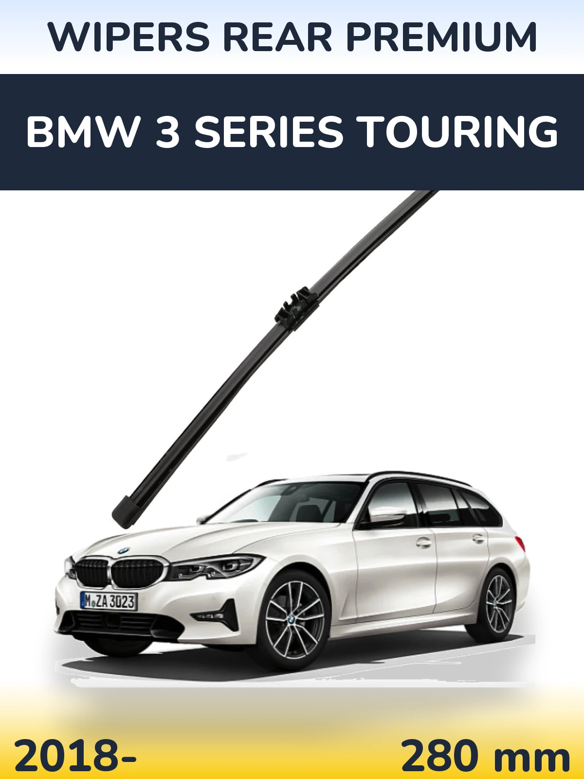 Задня щітка WIPERS REAR PREMIUM 280 мм для BMW 3 Series Touring 2018-2026