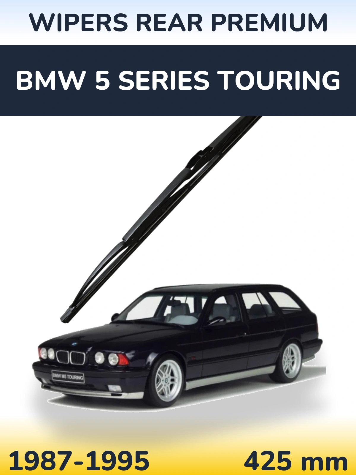 Rear wiper blade WIPERS REAR PREMIUM 425 mm for BMW 5 Series Touring 1987-1995