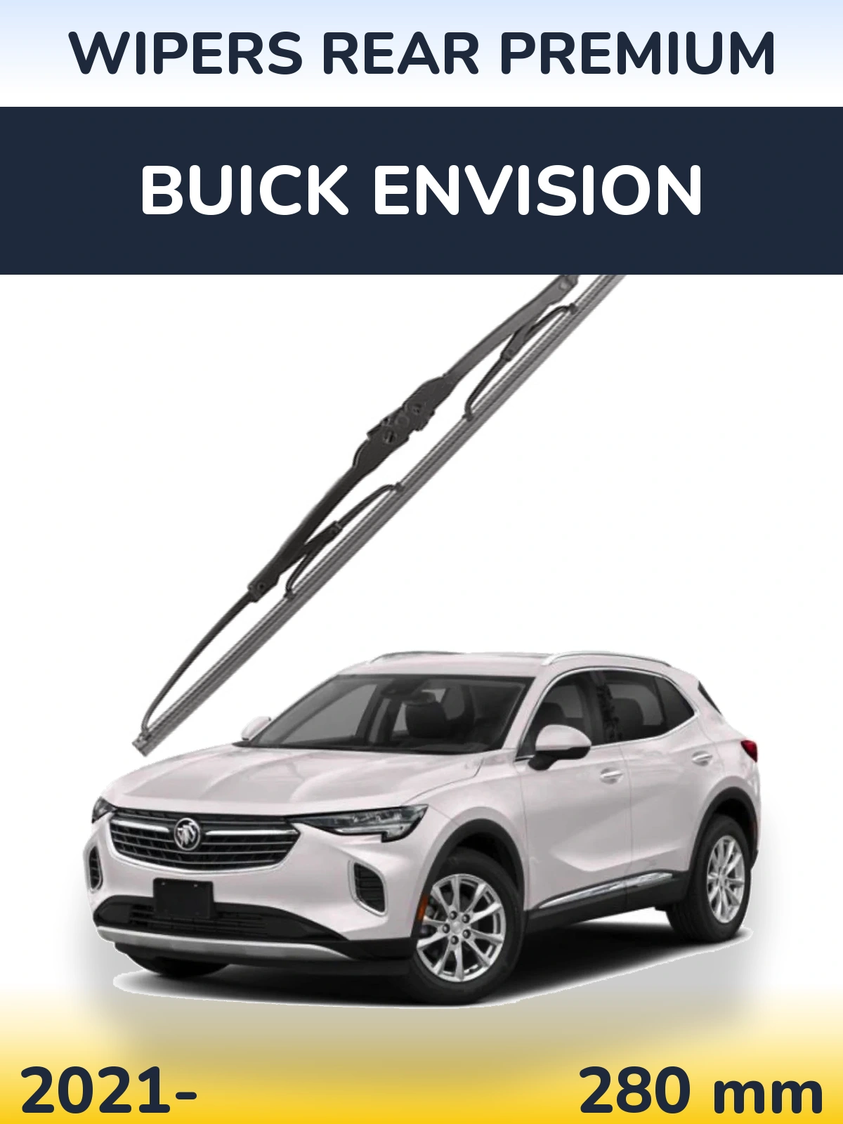 Rear wiper blade WIPERS REAR PREMIUM 280 mm for Buick Envision 2021-2026
