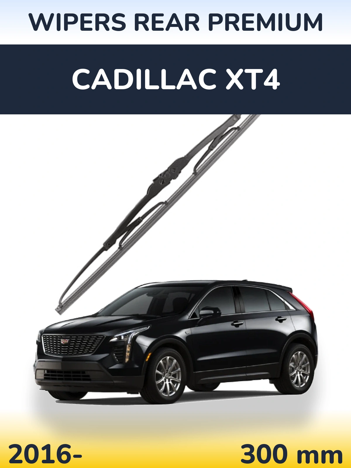 Rear wiper blade WIPERS REAR PREMIUM 300 mm for Cadillac XT4 2016-2026