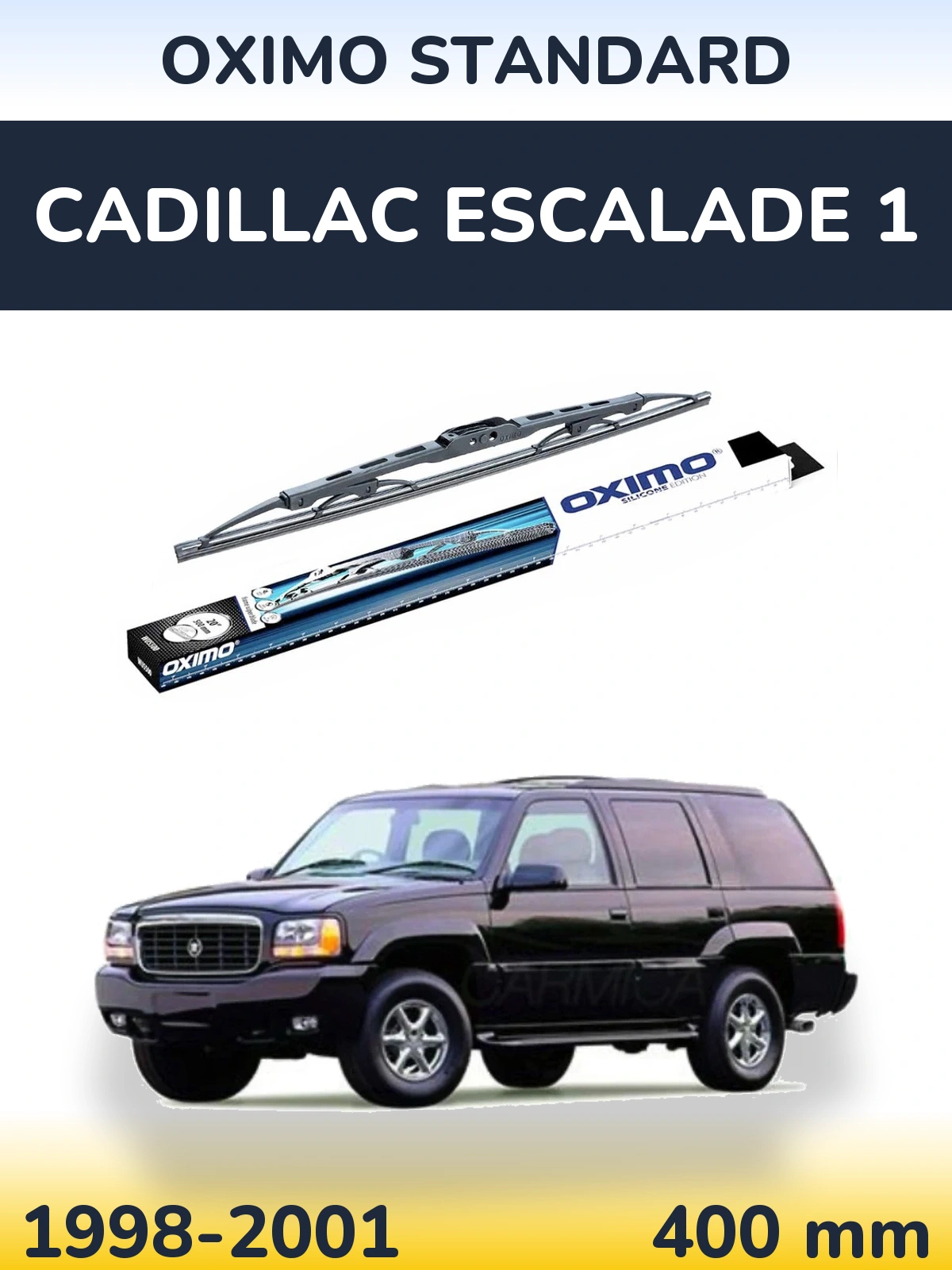 Задня щітка Oximo Standard 400 мм для Cadillac Escalade 1 1998-2001