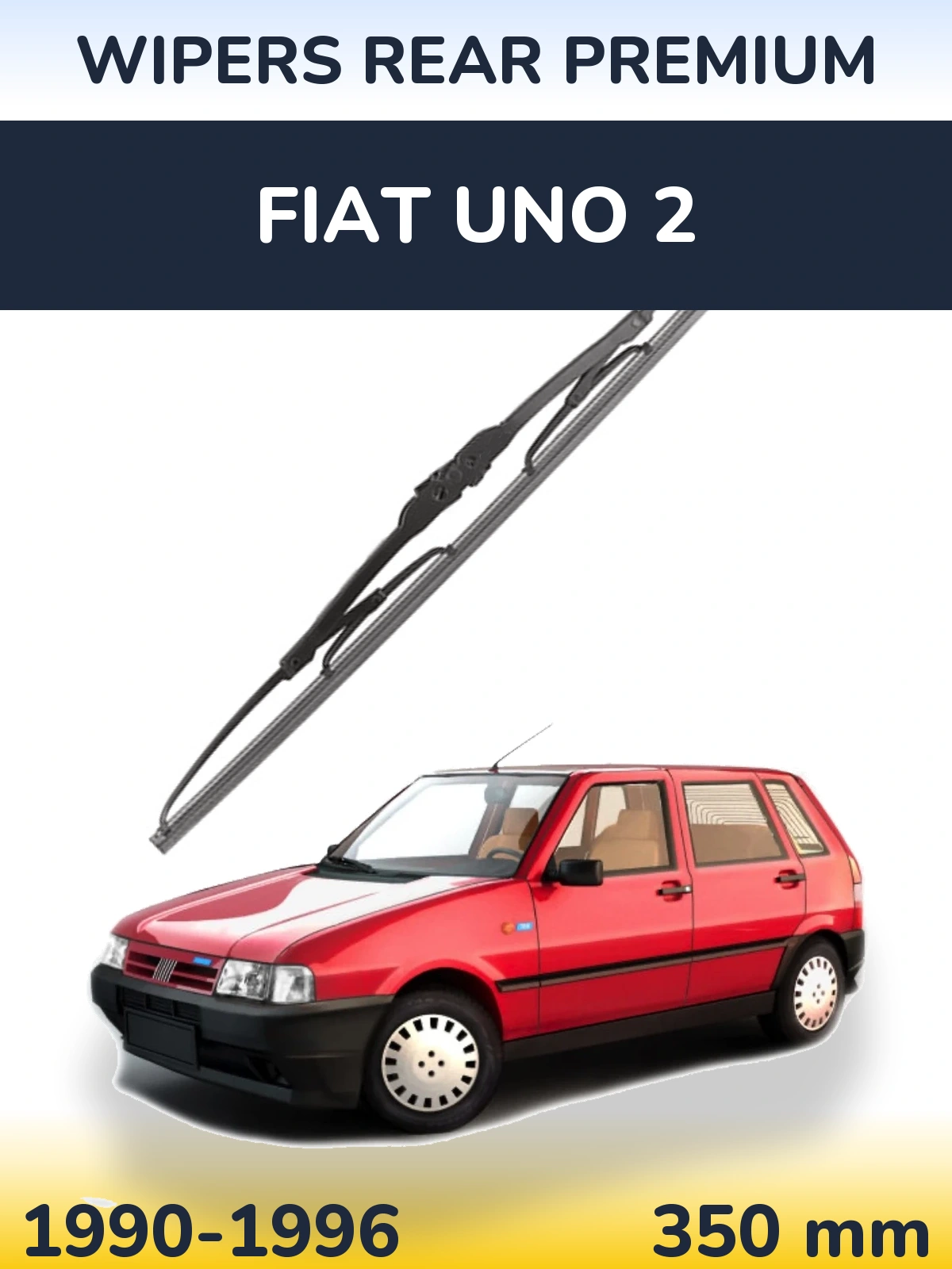 Задня щітка WIPERS REAR PREMIUM 350 мм для Fiat Uno 2 1990-1996
