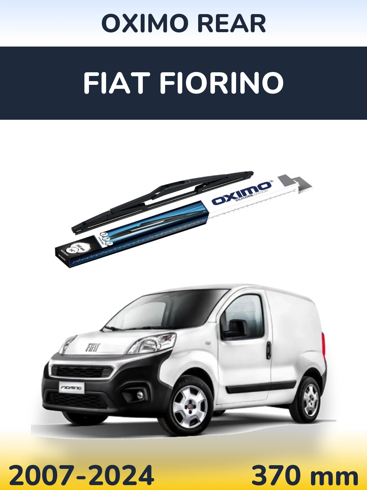 Rear wiper blade Oximo Rear 360 mm for Fiat Fiorino 2007-2024