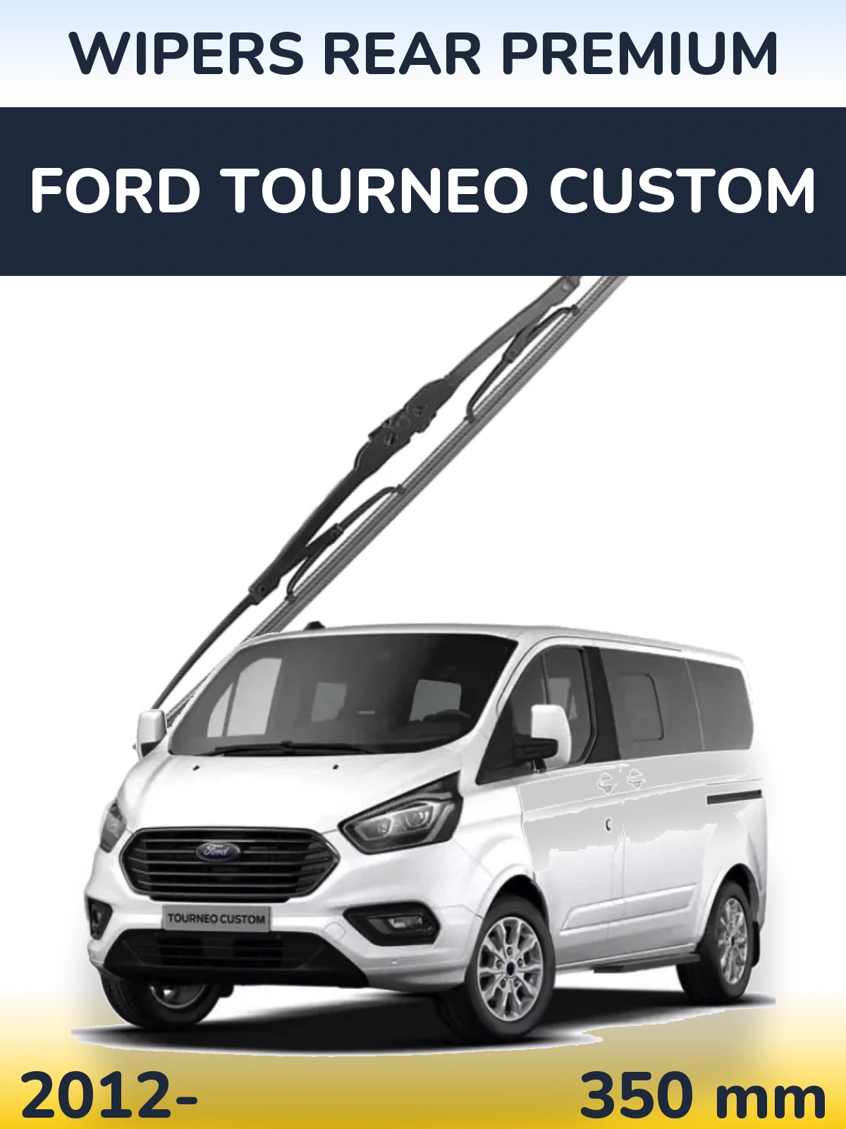 Задня щітка WIPERS REAR PREMIUM 350 мм для Ford Tourneo Custom 2012-2026