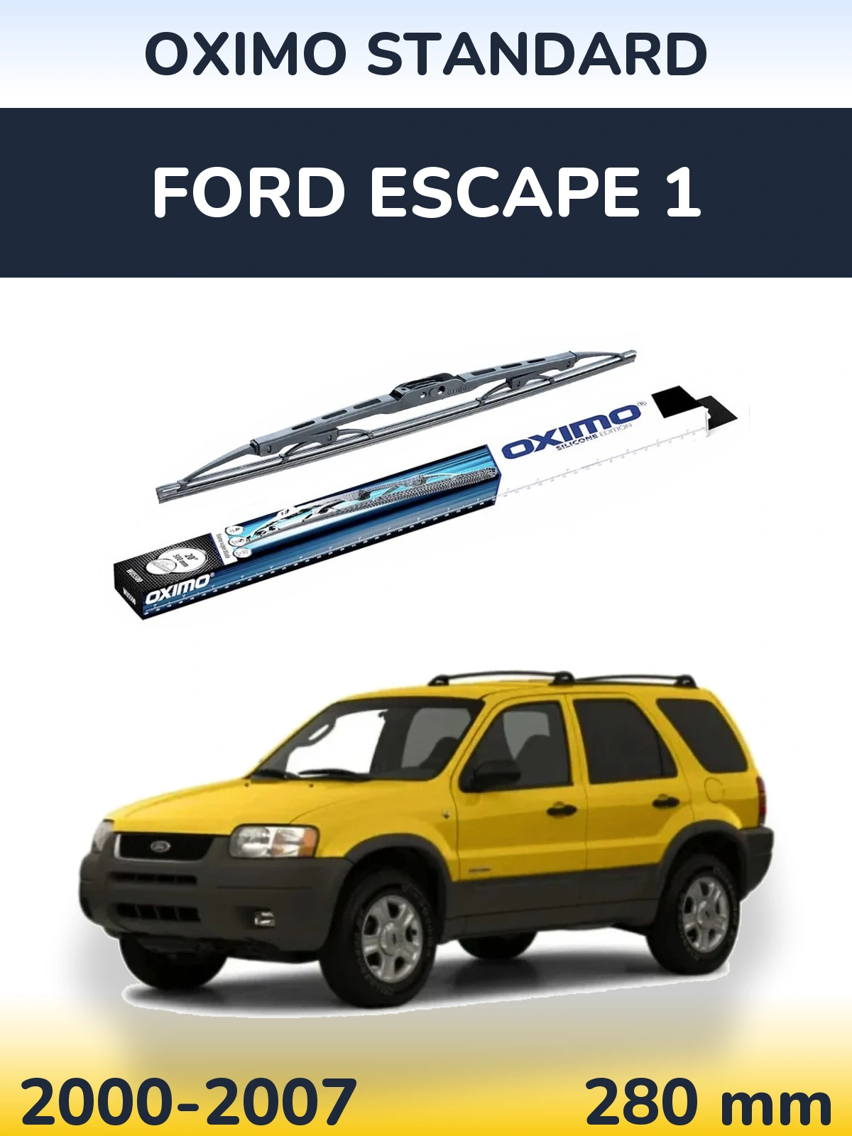 Rear wiper blade Oximo Standard 275 mm for Ford Escape 1 2000-2007