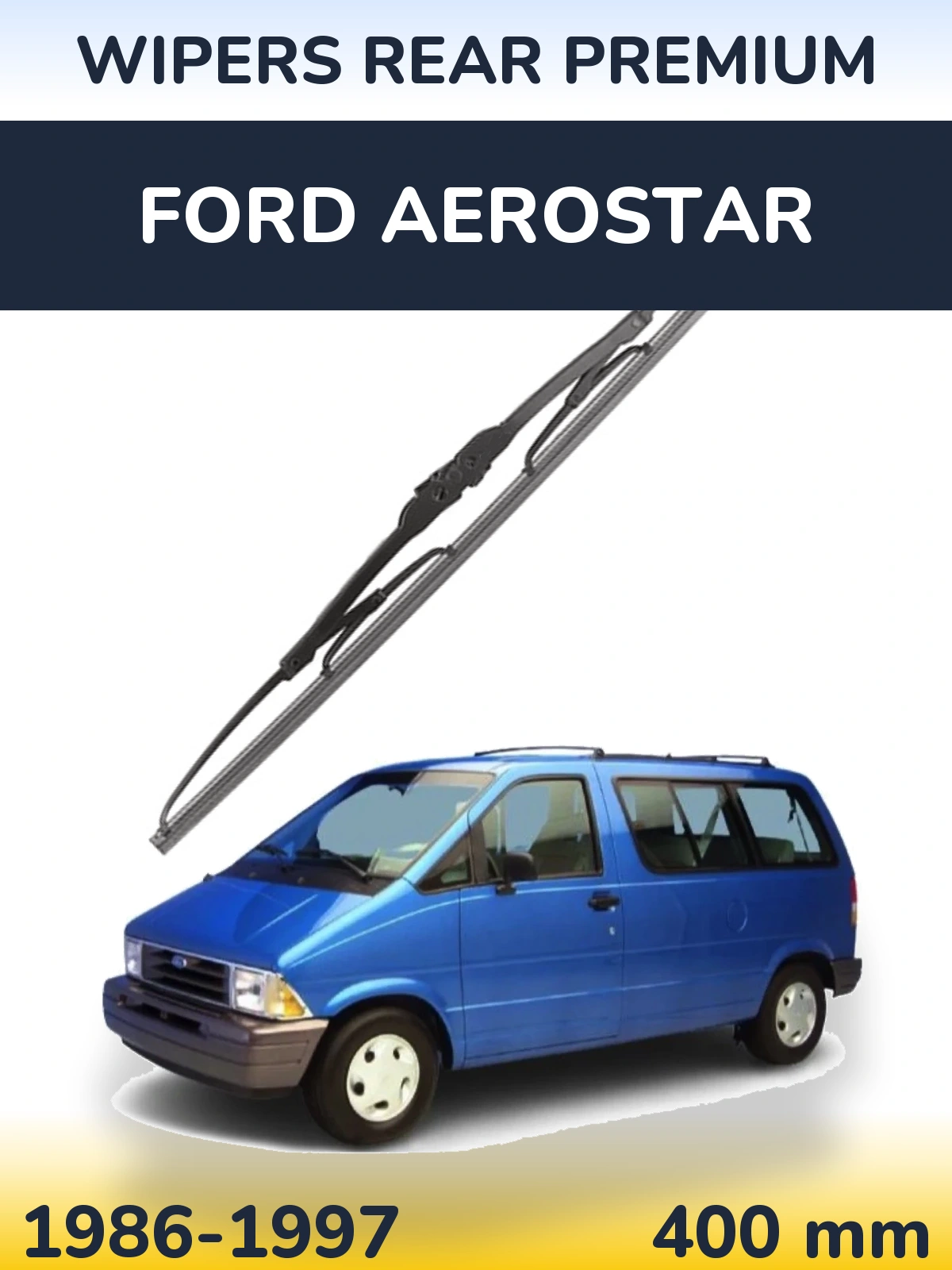 Задний дворник WIPERS REAR PREMIUM 400 мм для Ford Aerostar 1986-1997