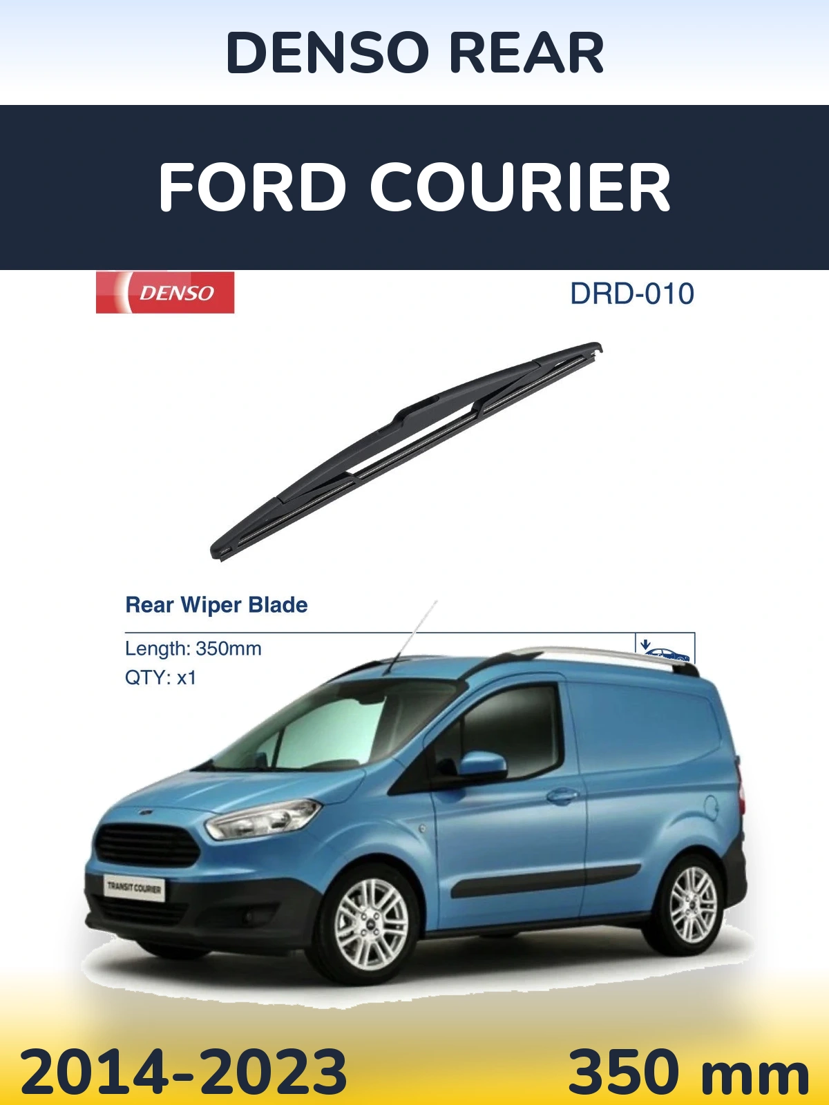 Задня щітка Denso Rear 350 мм для Ford Courier 2014-2023
