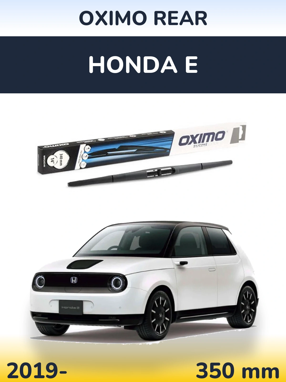 Rear wiper blade Oximo Rear 350 mm for Honda E 2019-2026