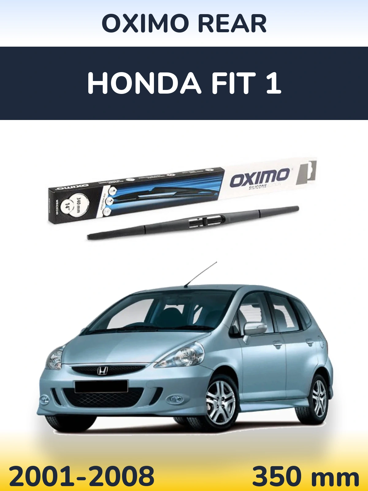Задня щітка Oximo Rear 350 мм для Honda Fit 1 2001-2008