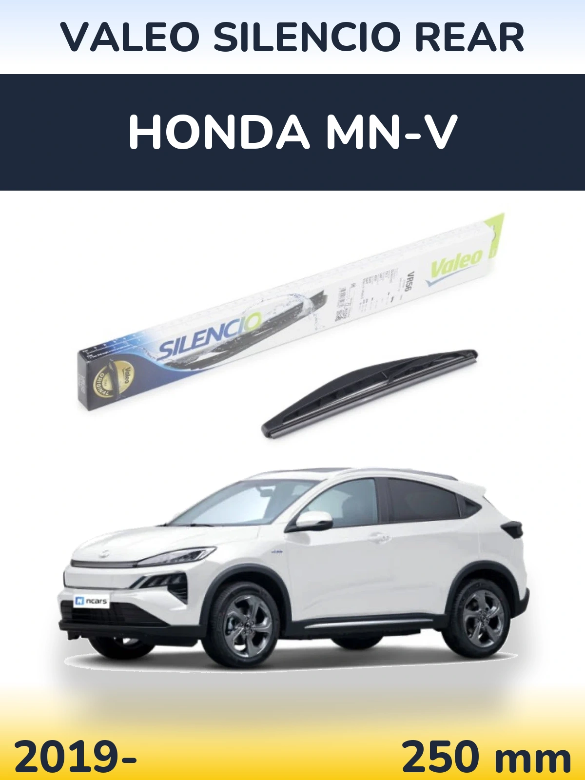 Задня щітка Valeo Silencio Rear 240 мм для Honda MN-V 2019-2026