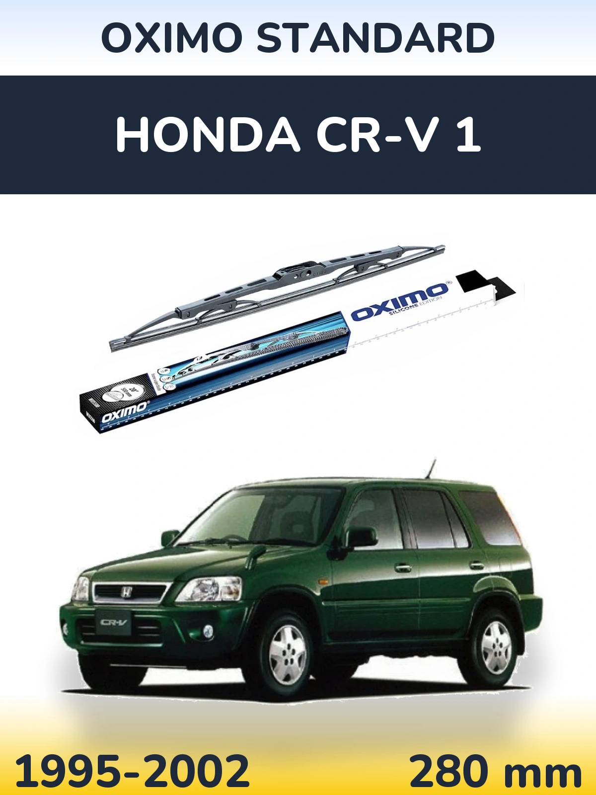Rear wiper blade Oximo Standard 275 mm for Honda CR-V 1 1995-2002