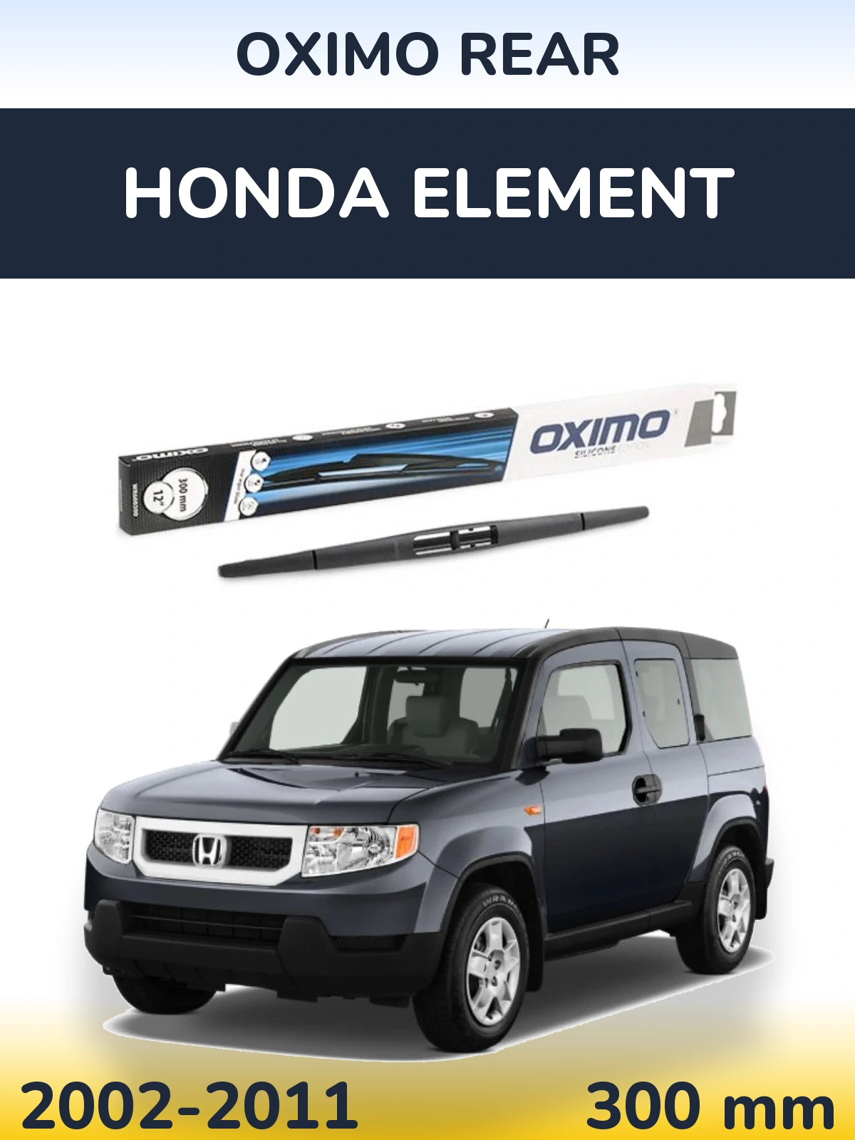 Задня щітка Oximo Rear 300 мм для Honda Element 2002-2011