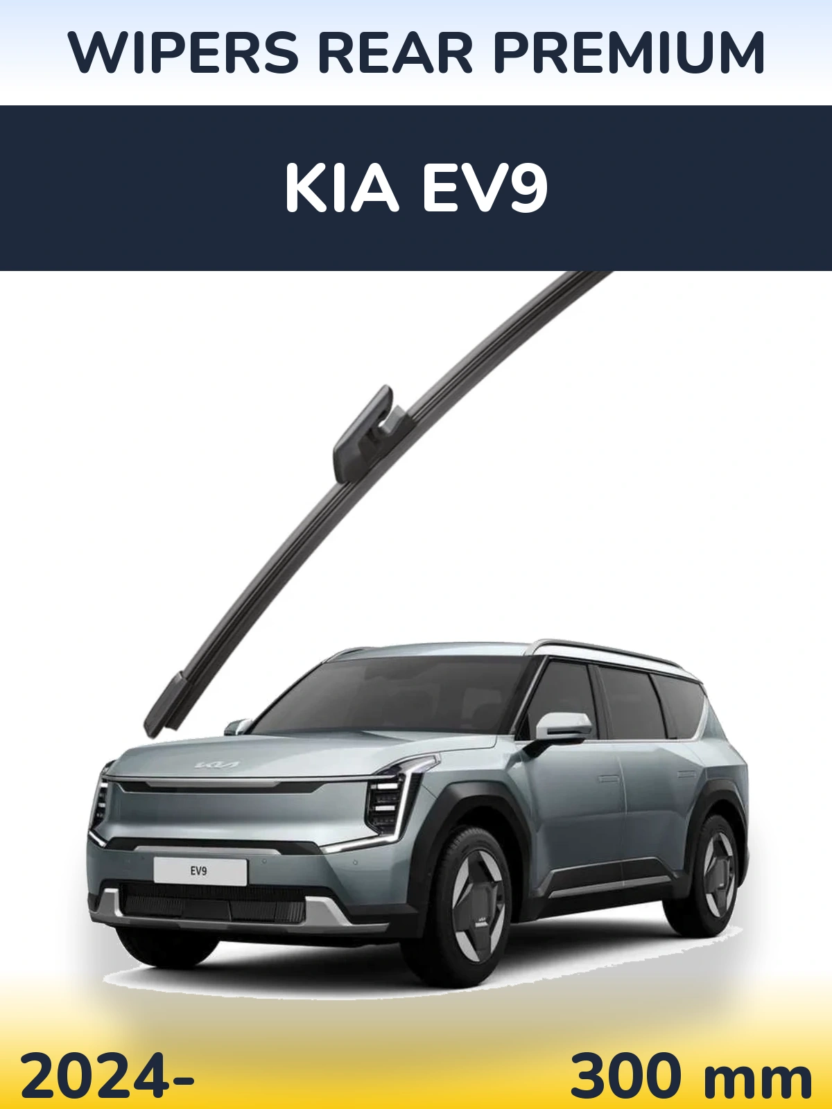 Rear wiper blade WIPERS REAR PREMIUM 300 mm for KIA EV9 2024-2026