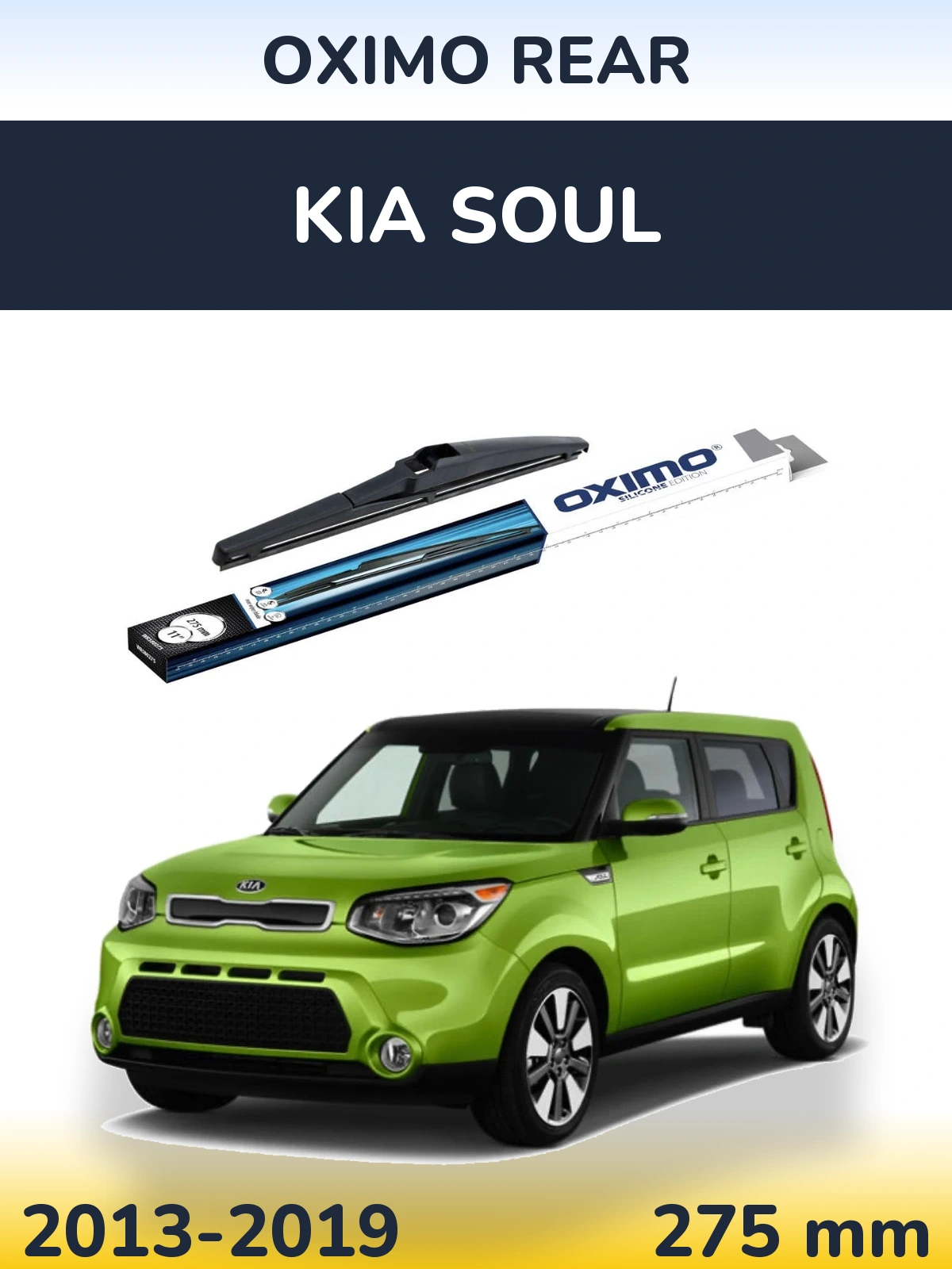 Задня щітка Oximo Rear 280 мм для KIA Soul 2013-2019