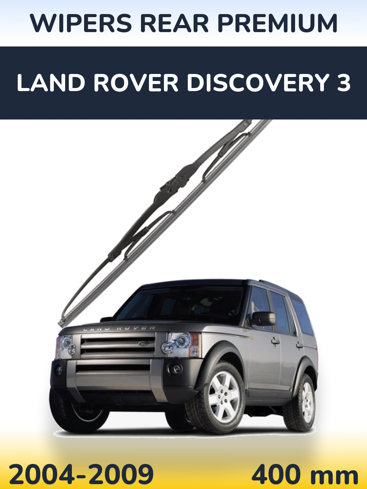 Задня щітка WIPERS REAR PREMIUM 400 мм для Land Rover Discovery 3 2004-2009