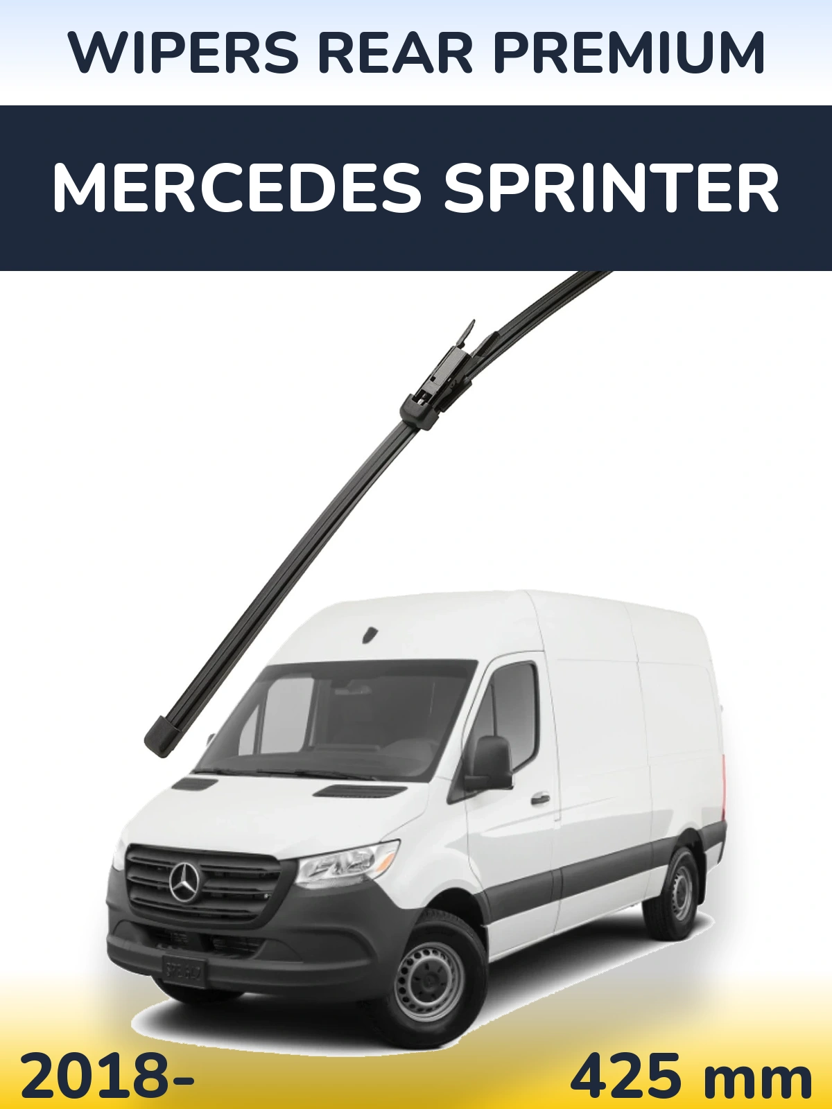 Задний дворник WIPERS REAR PREMIUM 425 мм для Mercedes Sprinter 2018-2026