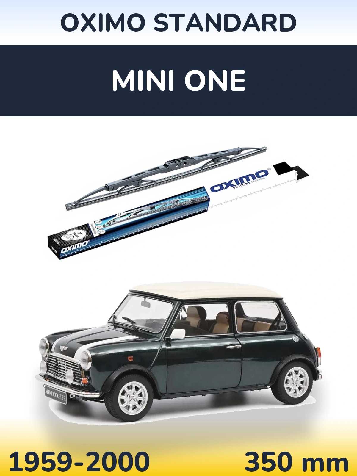 Задний дворник Oximo Standard 350 мм для MINI One 1959-2000