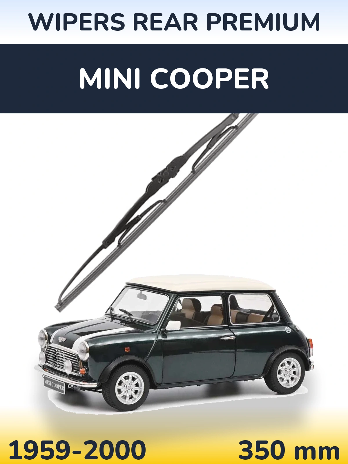 Rear wiper blade WIPERS REAR PREMIUM 350 mm for MINI Cooper 1959-2000