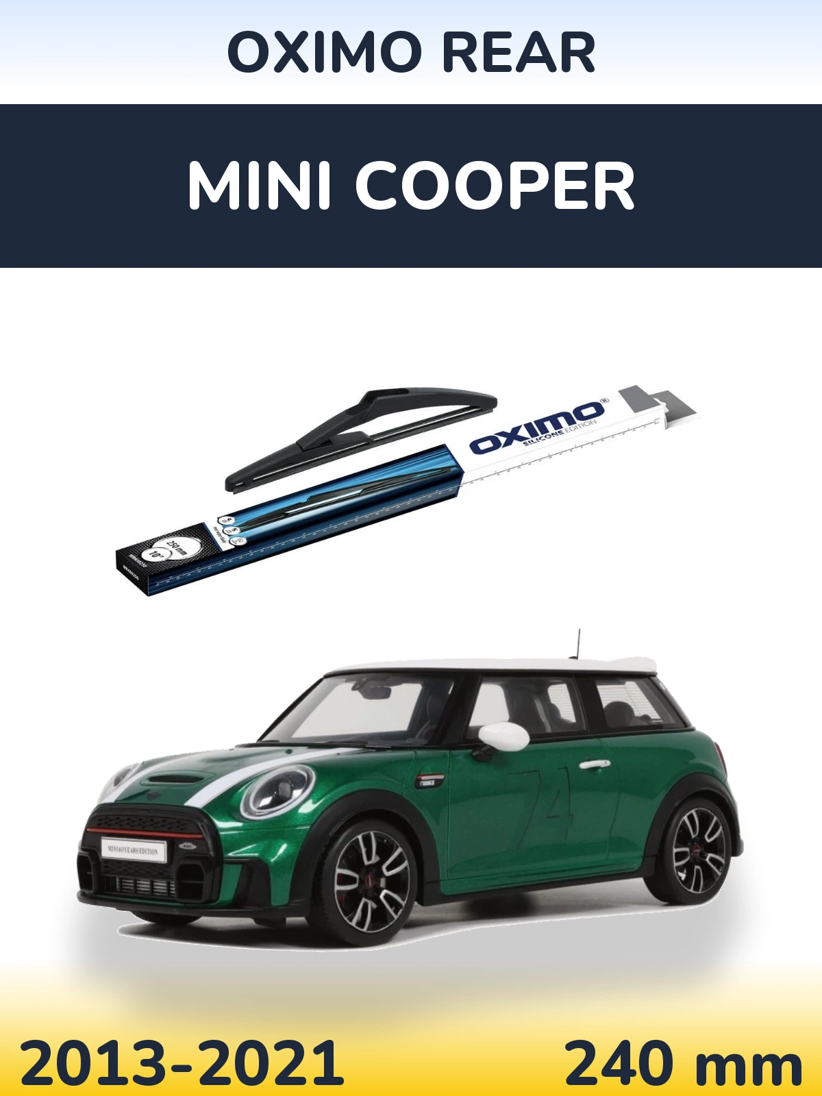 Rear wiper blade Oximo Rear 250 mm for MINI Cooper 2013-2021