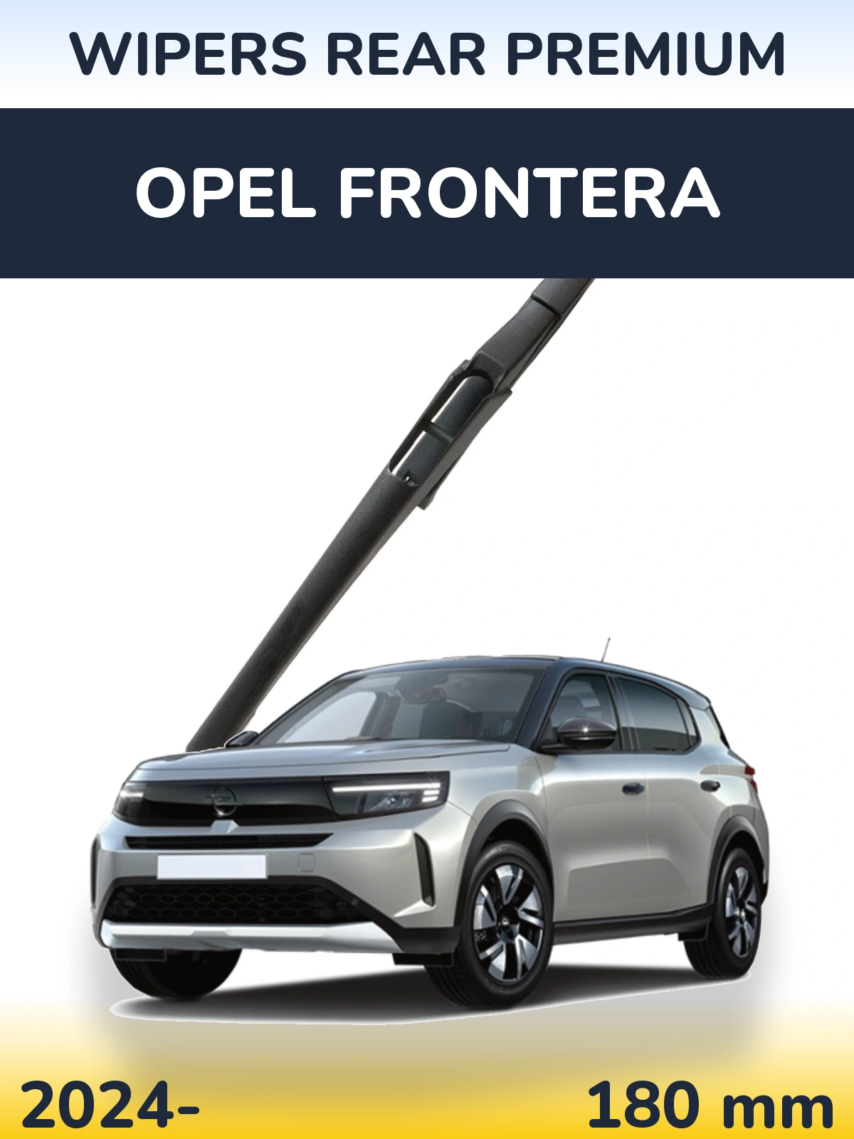 Rear wiper blade WIPERS REAR PREMIUM 180 mm for Opel Frontera 2024-2026