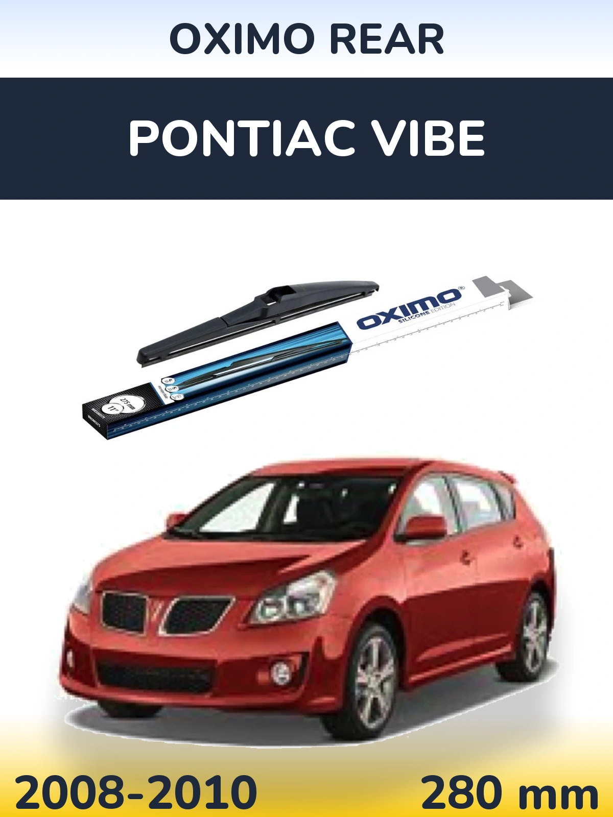 Задний дворник Oximo Rear 280 мм для Pontiac Vibe 2008-2010