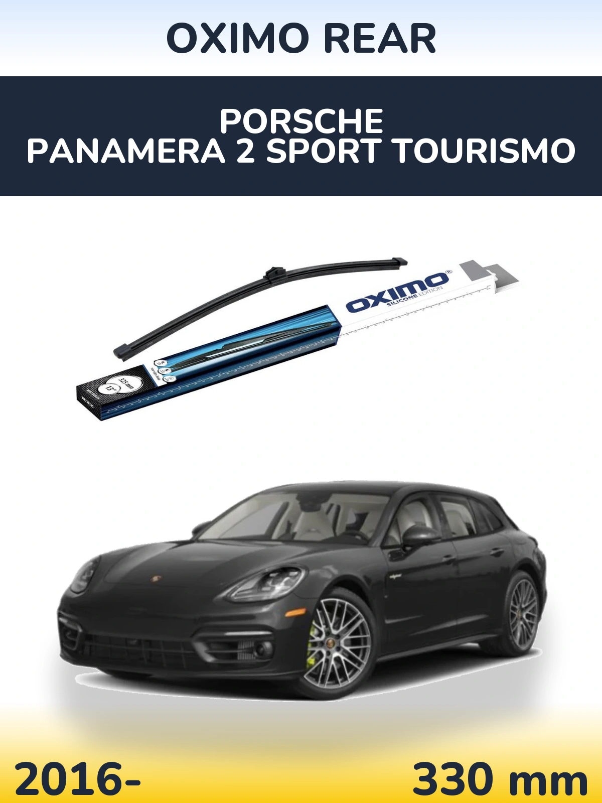 Rear wiper blade Oximo Rear 325 mm for Porsche Panamera 2 Sport Tourismo 2016-2026