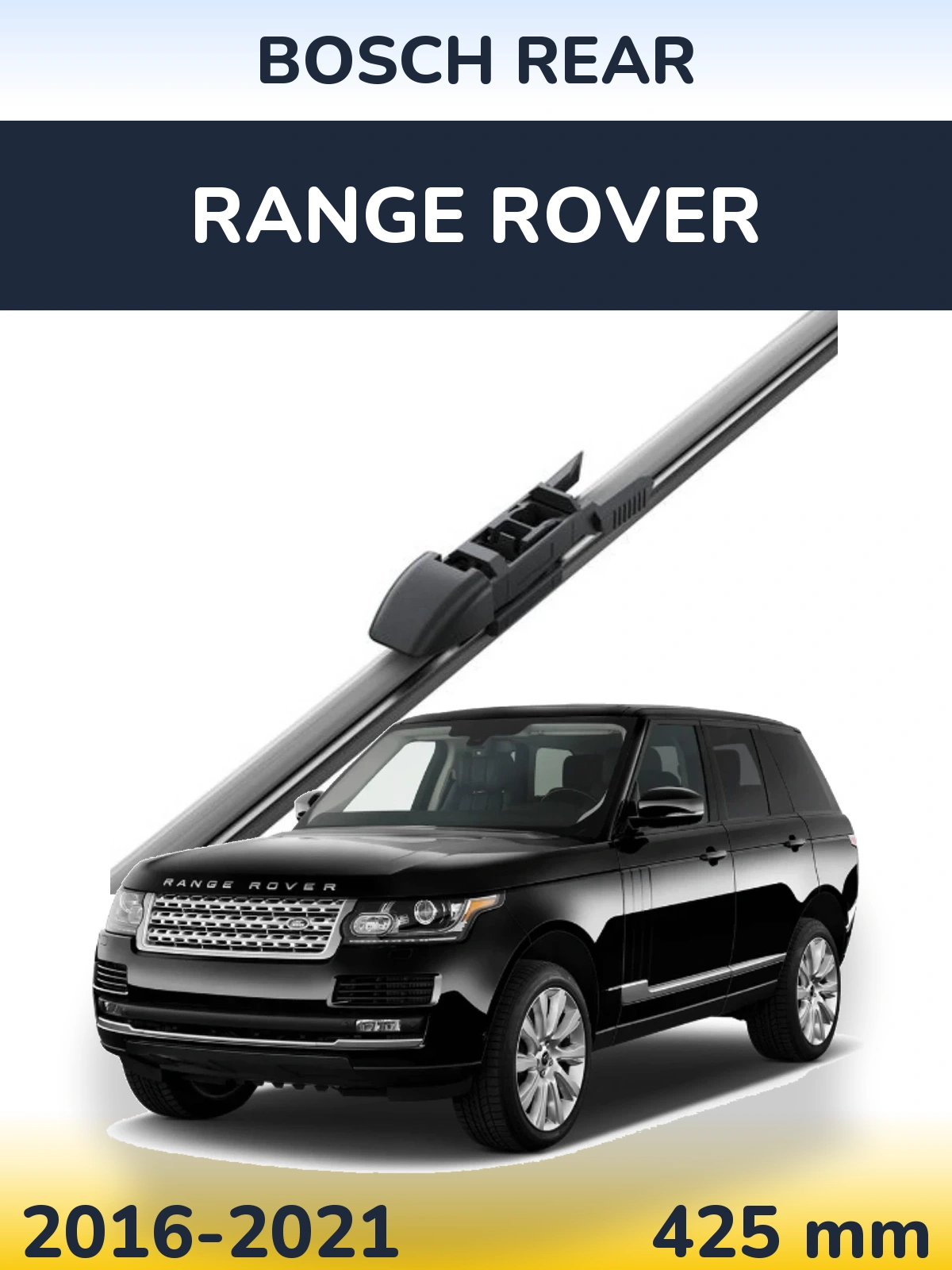 Rear wiper blade BOSCH Rear 425 mm for Range Rover  2016-2021