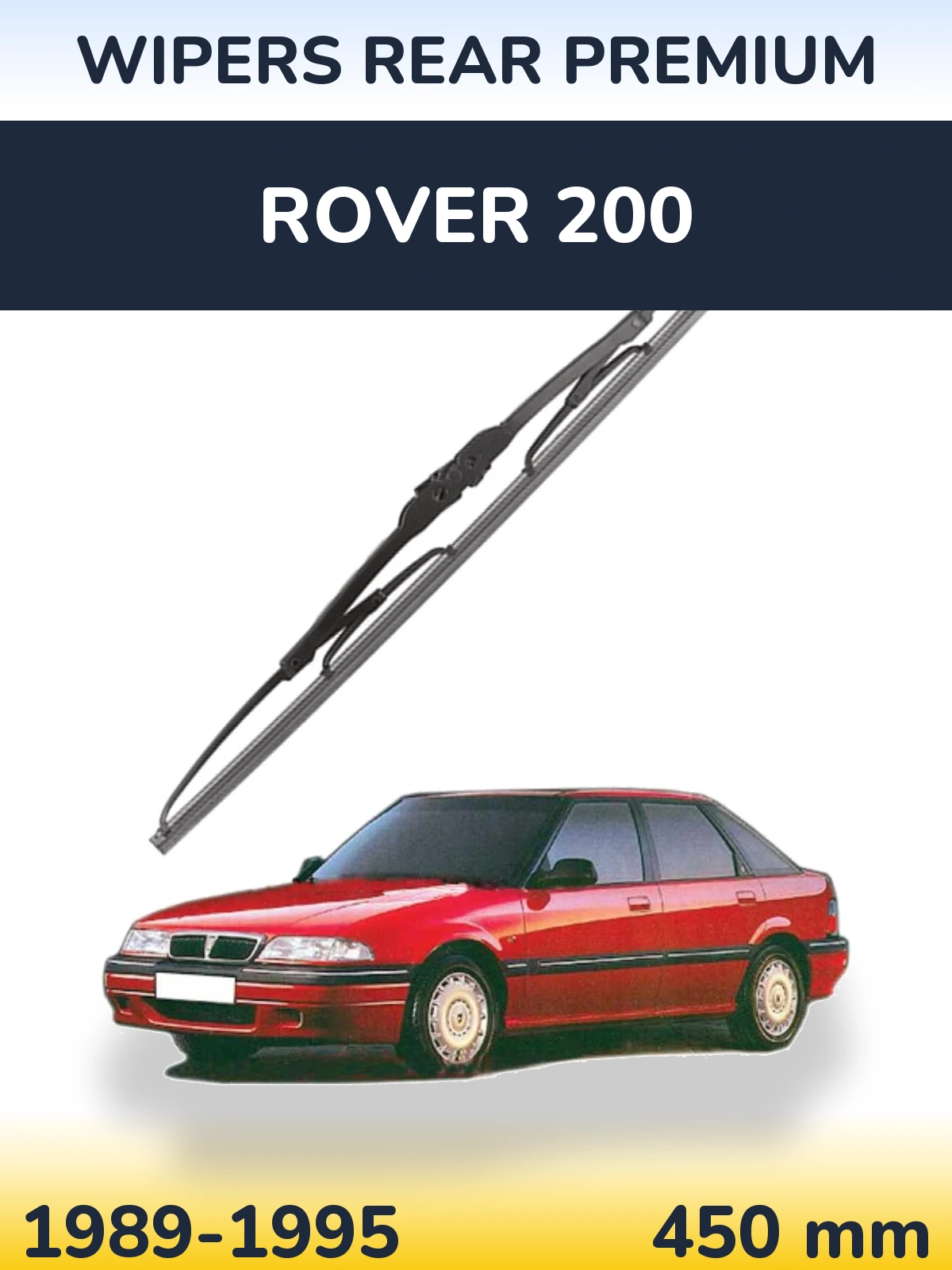 Задний дворник WIPERS REAR PREMIUM 450 мм для Rover 200 1989-1995