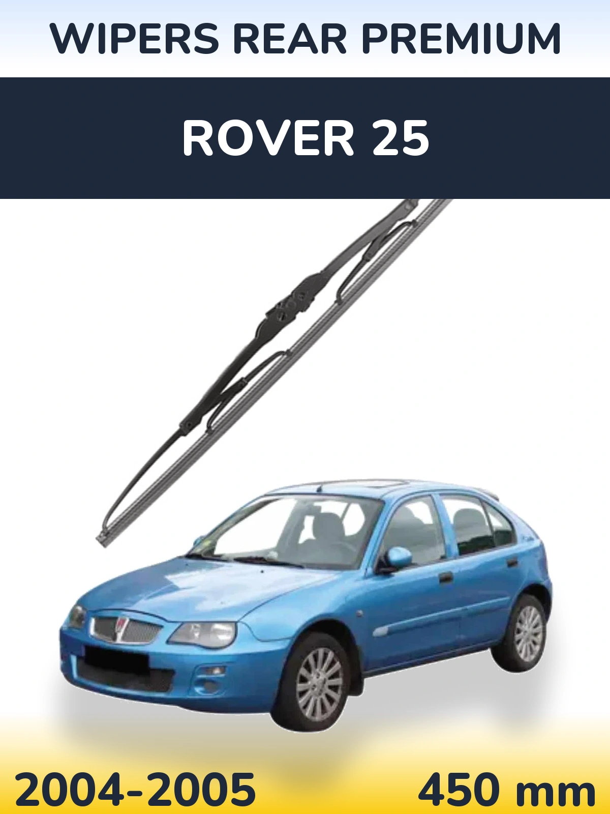 Задний дворник WIPERS REAR PREMIUM 450 мм для Rover 25 2004-2005
