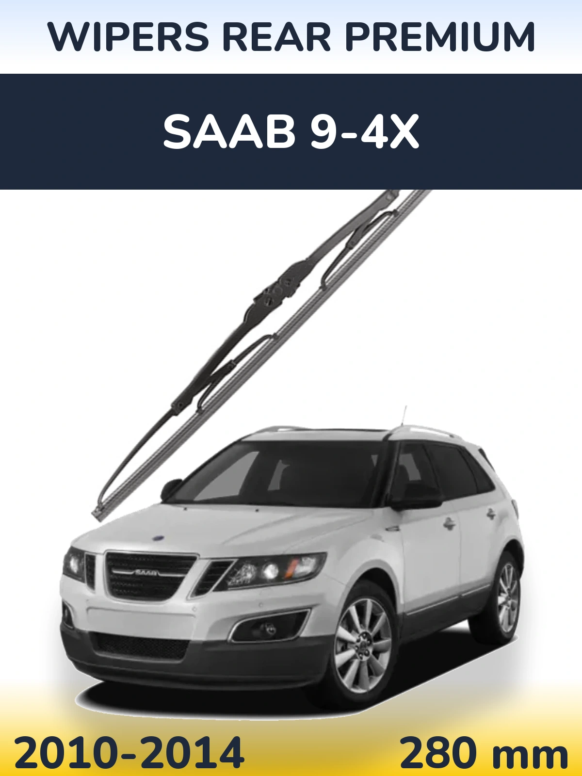 Rear wiper blade WIPERS REAR PREMIUM 280 mm for SAAB 9-4X 2010-2014