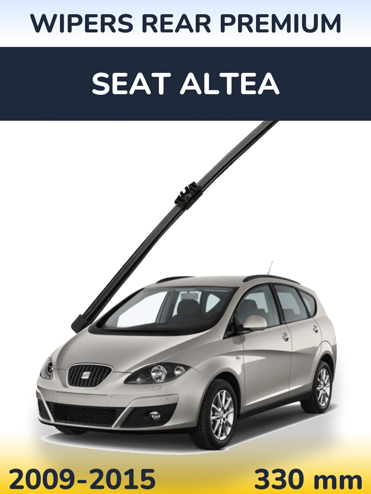 Задний дворник WIPERS REAR PREMIUM 330 мм для SEAT Altea 2009-2015