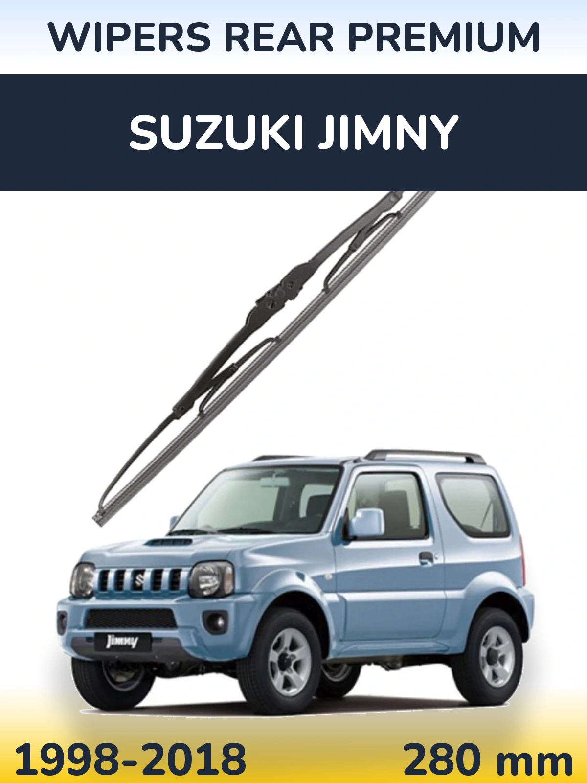 Задний дворник WIPERS REAR PREMIUM 280 мм для Suzuki Jimny 1998-2018