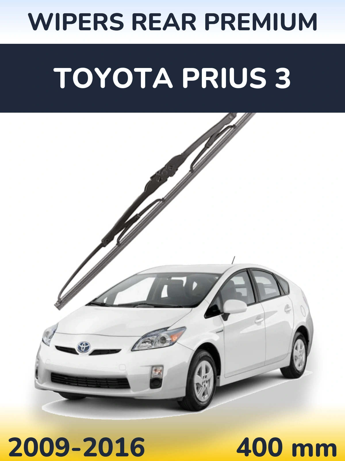 Задня щітка WIPERS REAR PREMIUM 400 мм для Toyota Prius 3 2009-2016