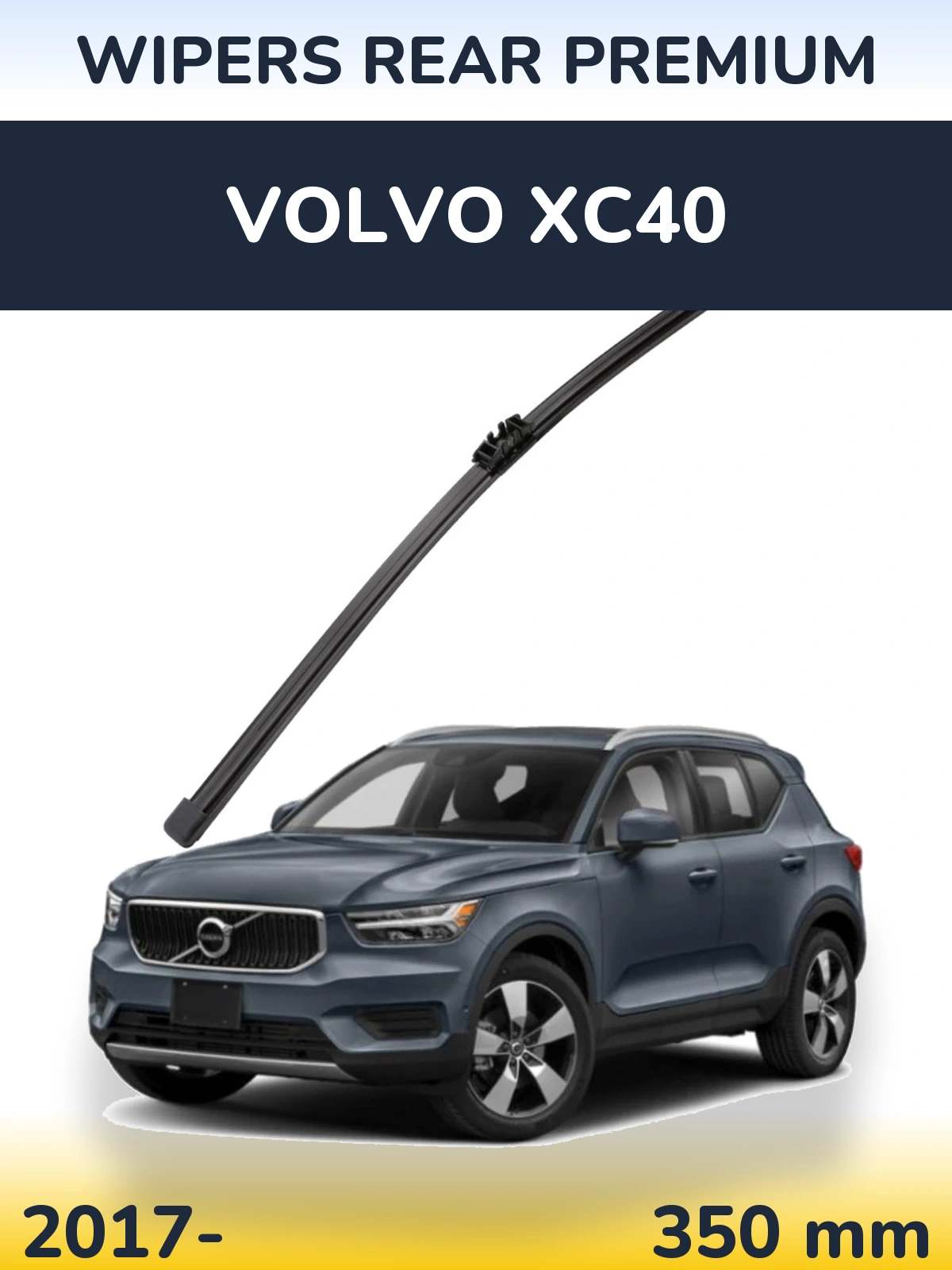 Задня щітка WIPERS REAR PREMIUM 350 мм для Volvo XC40 2017-2026