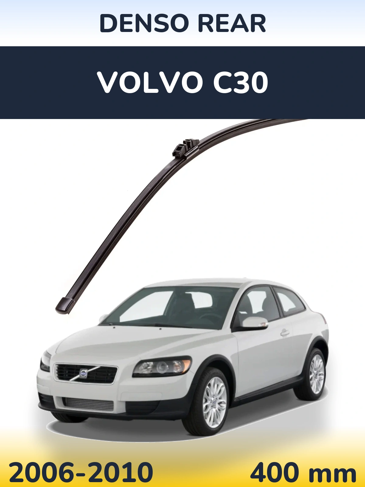 Задний дворник Denso Rear 400 мм для Volvo C30 2006-2010