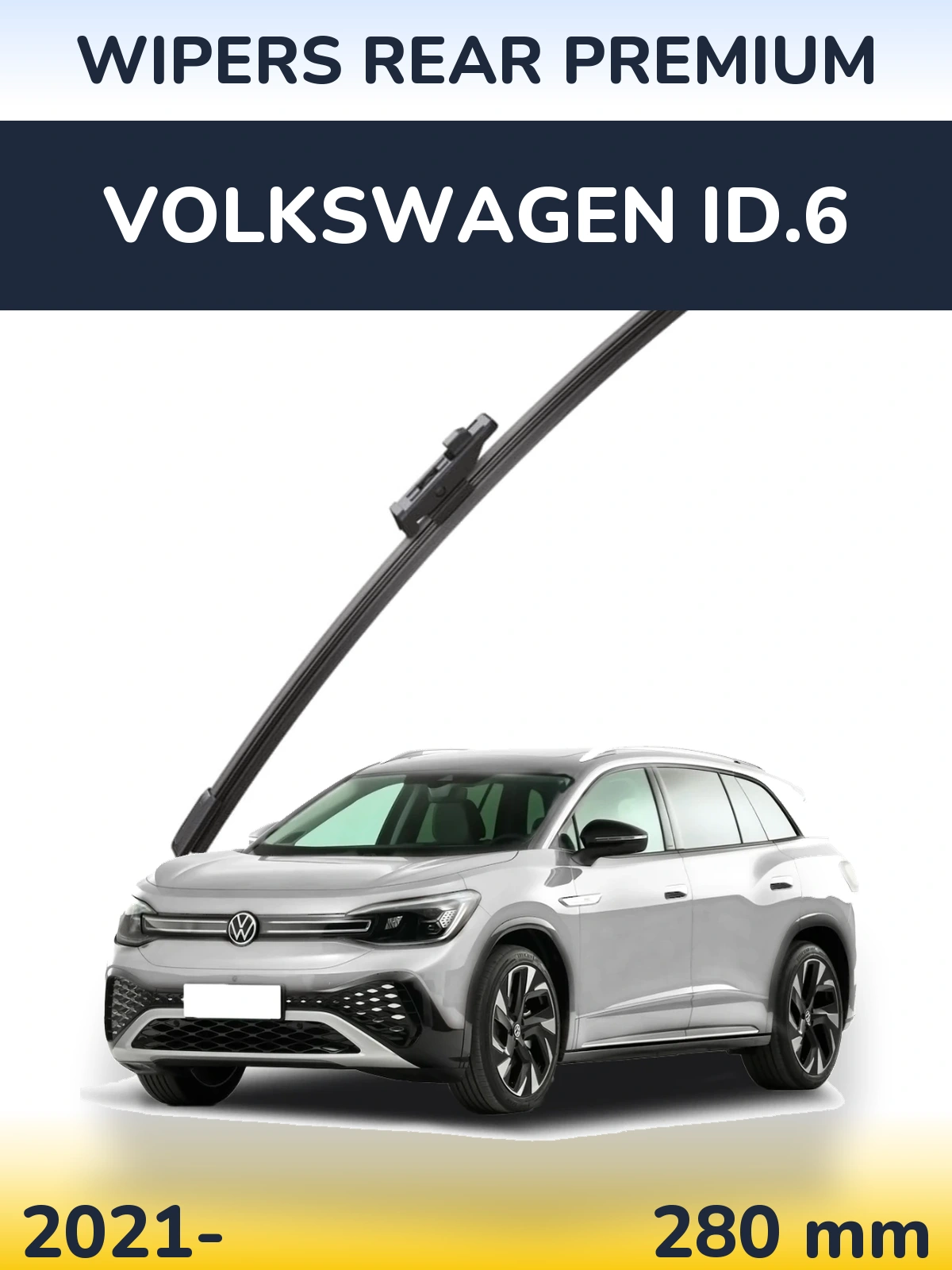 Задня щітка WIPERS REAR PREMIUM 280 мм для Volkswagen ID.6 2021-2026