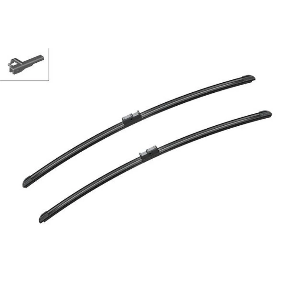 Front wiper blade set BOSCH AeroTwin 650 & 650 mm for Lamborghini Gallardo 2002-2014