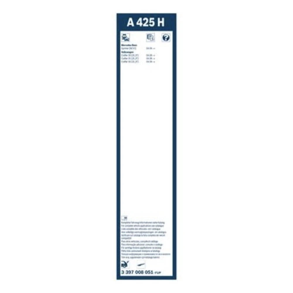 Rear wiper blade BOSCH Rear 425 mm for Mercedes Sprinter 2018-2026