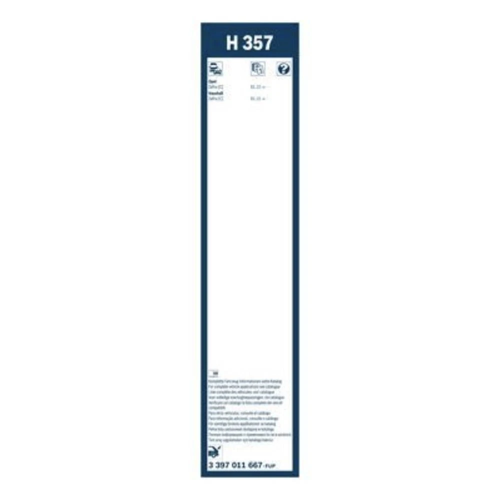 Rear wiper blade BOSCH Rear 350 mm for Opel Vivaro C 2019-2026