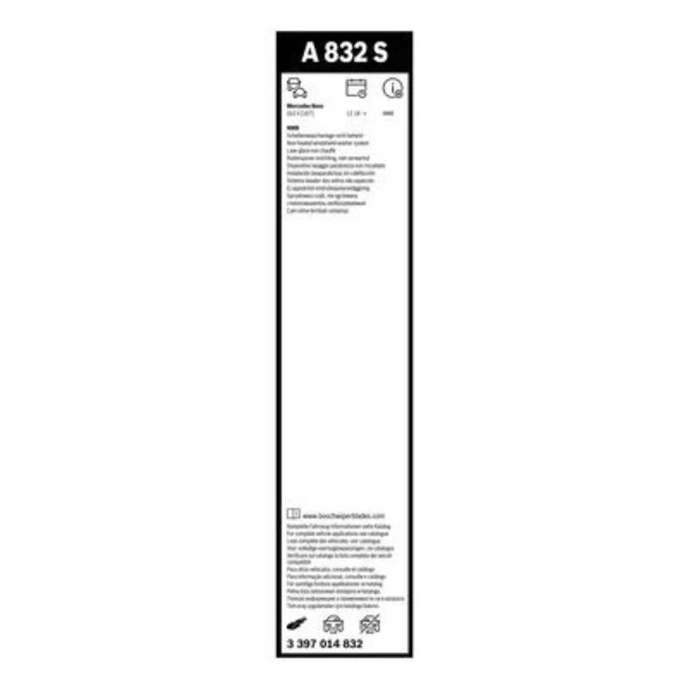 Front wiper blade set BOSCH AeroTwin 650 & 550 mm for Maybach S Class 2020-2026