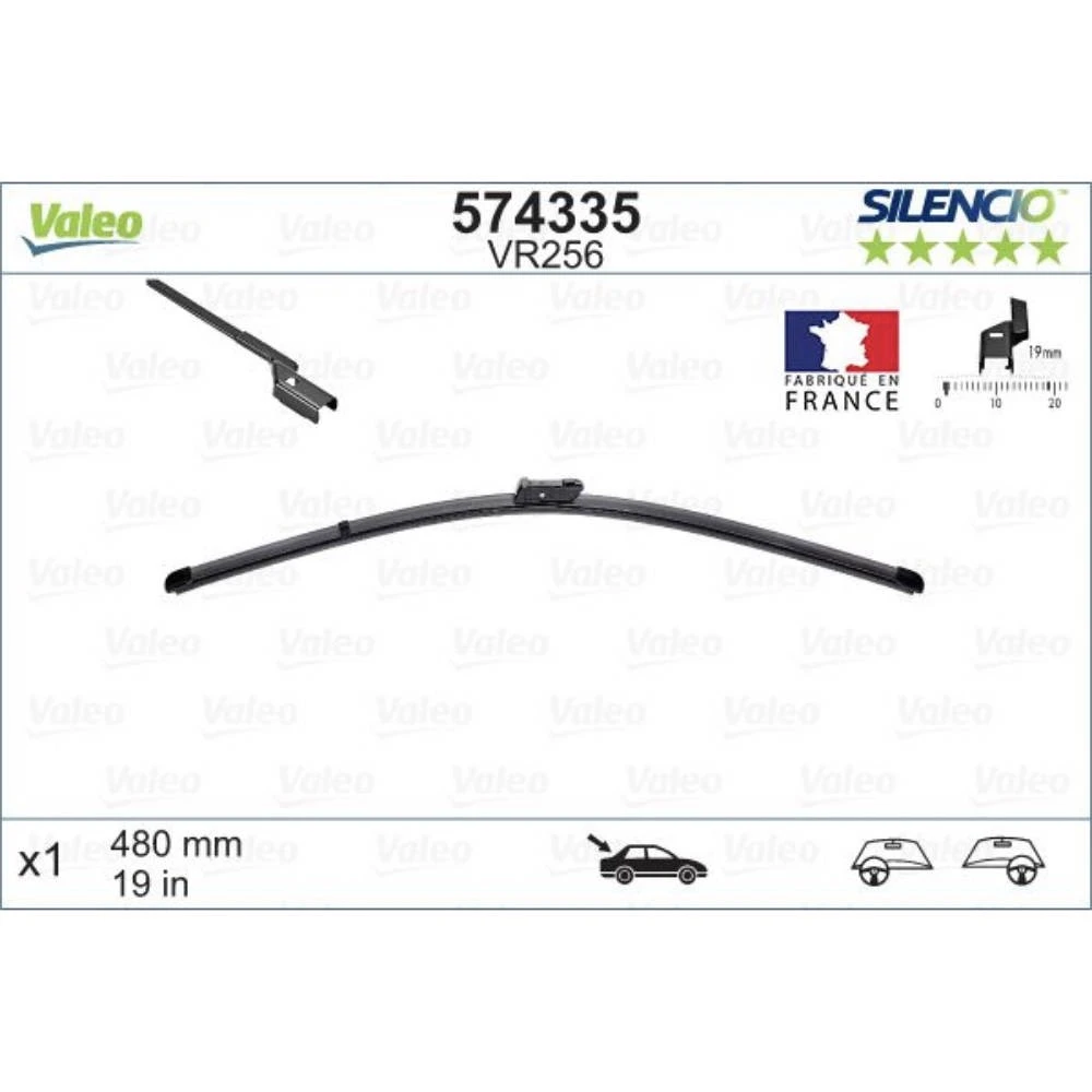 Щітки склоочисника Valeo Silencio Rear для Opel Insignia