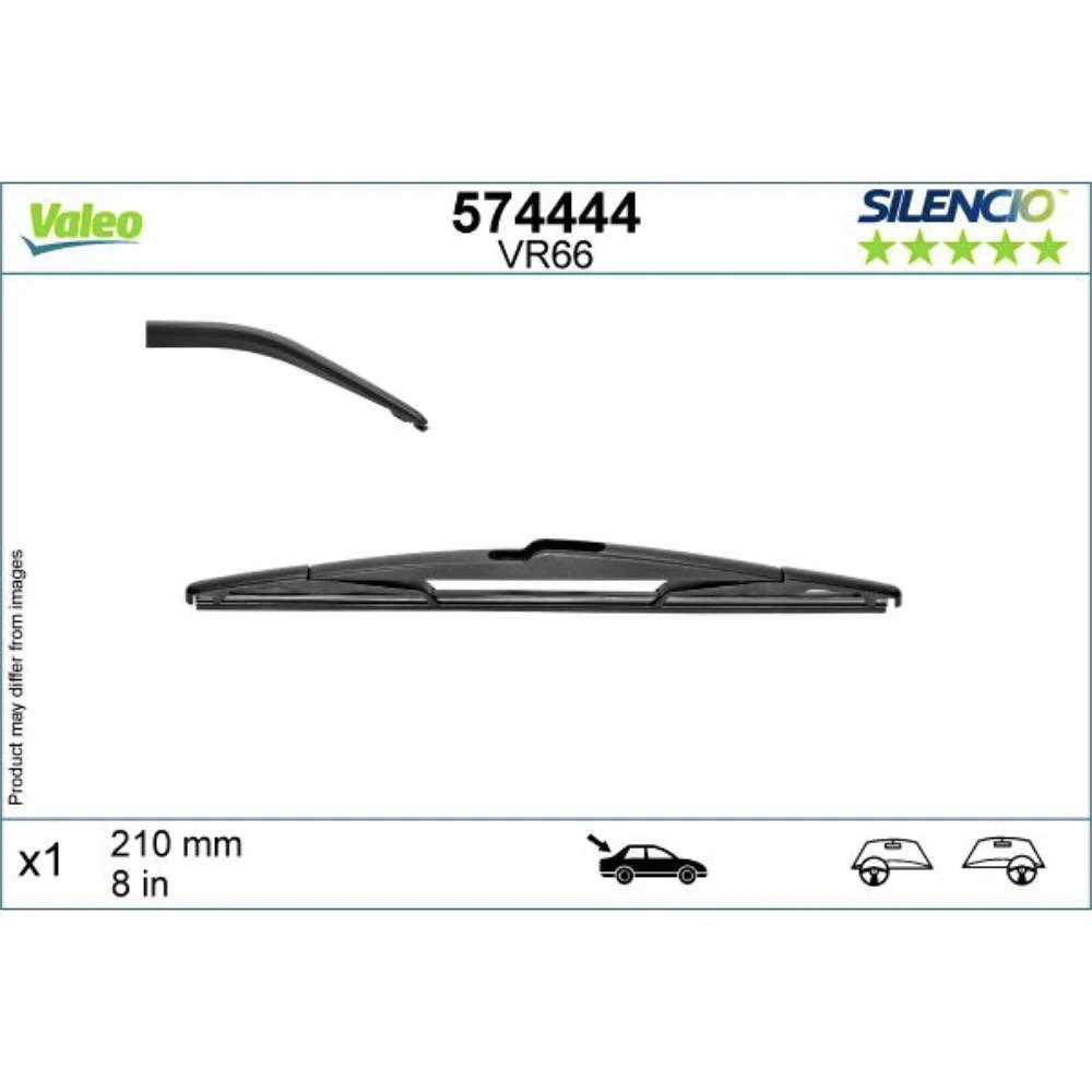 Щітки склоочисника Valeo Silencio Rear для Citroen C3